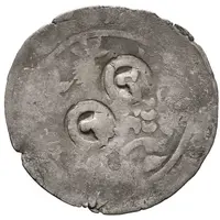 1 Prague Groschen Counterstamped