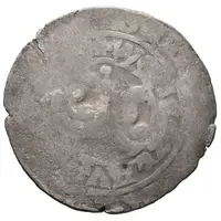 1 Prague Groschen Counterstamped