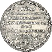 1/3 Thaler - Frederick Alexander Wedding