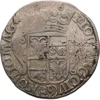 Florin with counterstamp - Ferdinand II