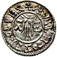 Penny - Æthelred II 1st Hand type, bust left