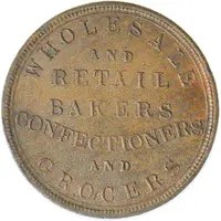 1 Penny Wholesale and Retail Bakers Confectioners and Grocers (mule)