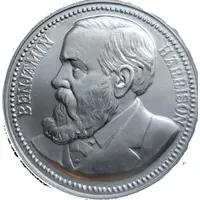 Medal - Peace and Friendship Benjamin Harrison Presidential