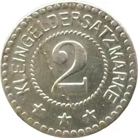 2 Pfennigs - Crailsheim Wilh. Habermeier