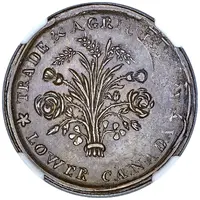 1/2 Penny / 1 Sou City Bank