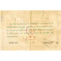 2 Francs - Chambre de Commerce du Havre 76