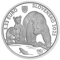 3,33 Euros Brown Bear