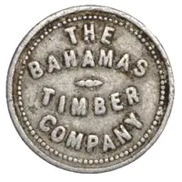 6 Cents - The Bahamas Timber Company Abaco