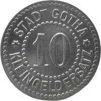 10 Pfennig - Gotha