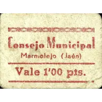 1 Peseta Marmolejo
