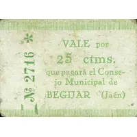 25 Céntimos Begíjar