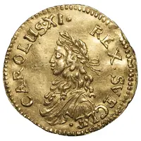 2 Ducats - Carl XI 2nd portrait