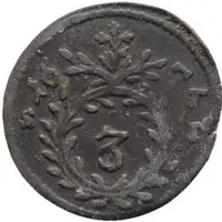 3 Pfennigs - Charles William