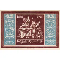 25 Pfennig Städtische Sparkasse