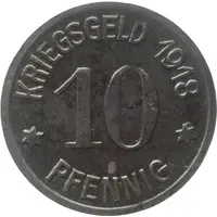 10 Pfennig - Leobschütz
