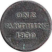 1 Farthing - Glasgow Retailers Token