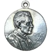 Medallion - Pius X Madonna di Pompei