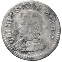 Muraiola of 4 Baiocchi - Clement XI Pastoral along body