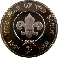 25 Pence - Elizabeth II Year of the Scout