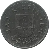 5 Pfennig - Bad Kissingen