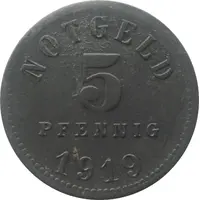5 Pfennig - Bad Kissingen
