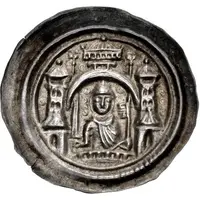 Denier Bracteate - Albert the Bear