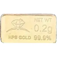 0.2 Grams Gold HPS Jewelry Limited