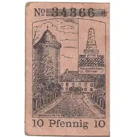 10 Pfennig Sparkasse