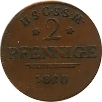 2 Pfennige - Ernest I