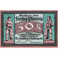 50 Pfennig without Ausgabe and Reihe