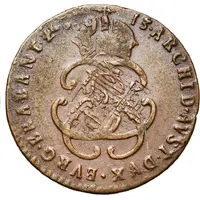 1 Liard - Charles VI