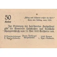 50 Heller Taiskirchen