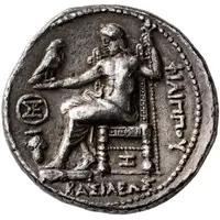 Tetradrachm - Seleukos In the name of Philip III Arrhidaios, Babylon