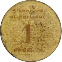 1 Peseta Vilabella