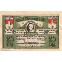 25 Pfennig Spar- und Darlehnskasse