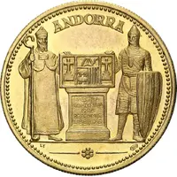 Medal - 700th Anniversary of the Constitution Segon Pareatge
