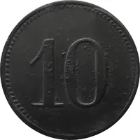 10 Pfennig - Burghaslach