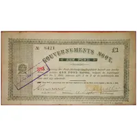 1 Pond Gouvernements Noot