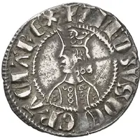1/2 Groat - Alfonso II