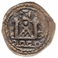 Denier - Adalbert III of Bohemia Friesach, one-sided type