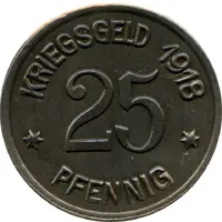 25 Pfennig - Coblenz