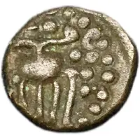 1 Kasu - Maravarman Vira Pandya Later Pandyas of South Arcot