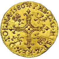 1 Gold Crown - Philip II