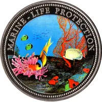 1 Dollar Fish and Coral