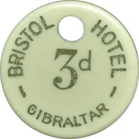 3 Pence Bristol Hotel, Gibraltar