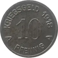 10 Pfennig - Lüdenscheid