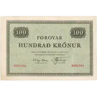 100 Krónur Third emergency issue