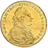 1 Ducat - Clemens Wenzeslaus of Sachsen