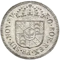 1 Kreuzer - Frederick William II date after SUUM CUIQUE