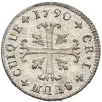 1 Kreuzer - Frederick William II date after SUUM CUIQUE
